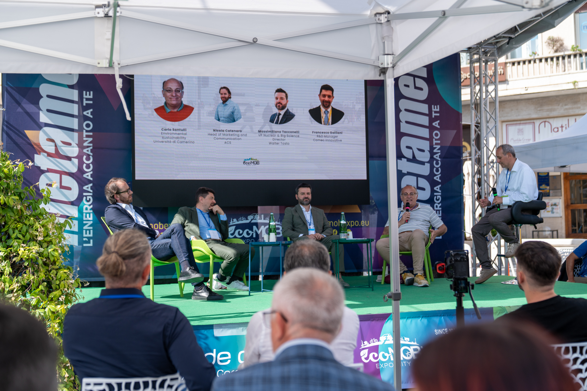 Panel Re:Industry — Carlo Santulli, Nicola Catenaro, Massimiliano Tacconelli, Francesco Galliani